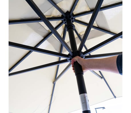 Madison Parasol Mykanos 250 cm Grey