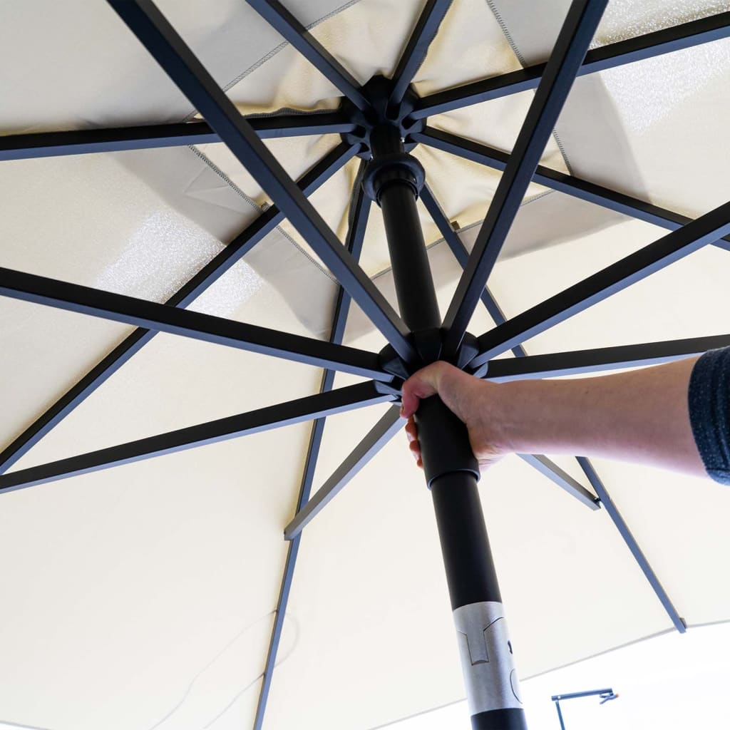 Madison Parasol Denia 200x200 cm grijs afbeelding