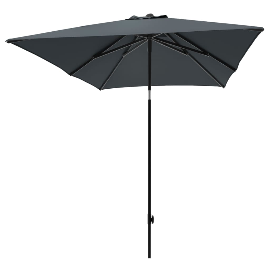 Madison parasol Moraira 230x230 cm grå