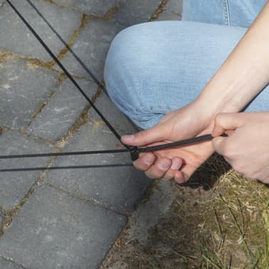 Madison Cobertura p/ lounge de exterior 270x210x90cm direita cinzento[4/12]