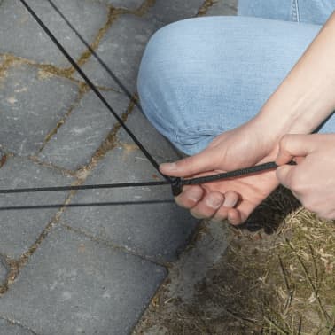 Madison Cobertura p/ lounge de exterior 270x210x90cm esquerda cinzento[4/12]