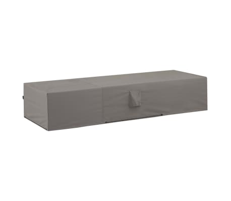 Madison Sunlounger Cover 210x75x40cm Grey