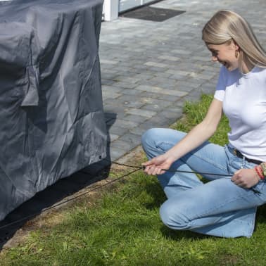 Madison Cobertura para lounge de exterior 100x100x70cm cinzento[6/15]