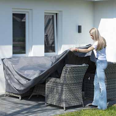 Madison Cobertura para lounge de exterior 400x300x70 cm cinzento[4/14]