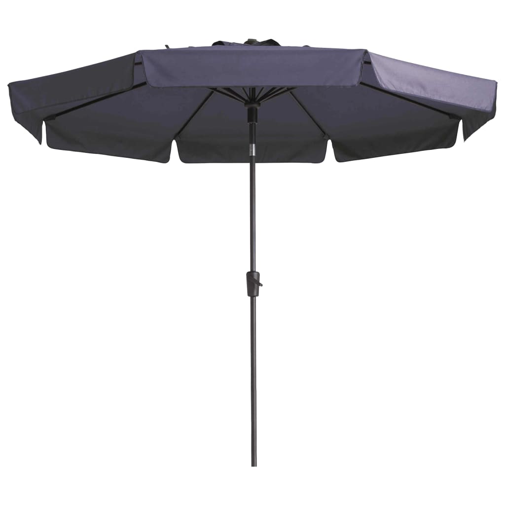 Madison parasol Flores Luxe 300 cm rund safirblå