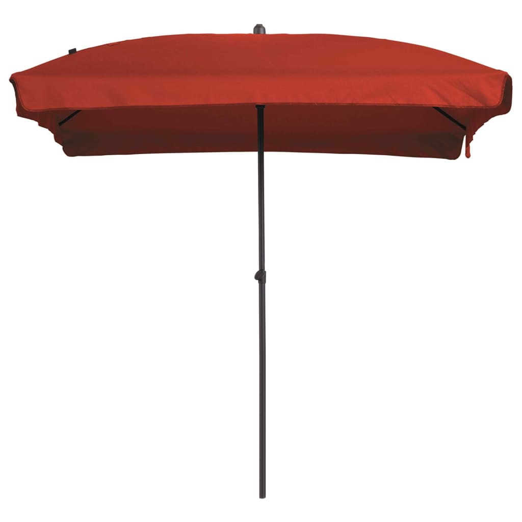 Madison parasol Patmos Luxe 210x140 cm rektangulær murstensrød