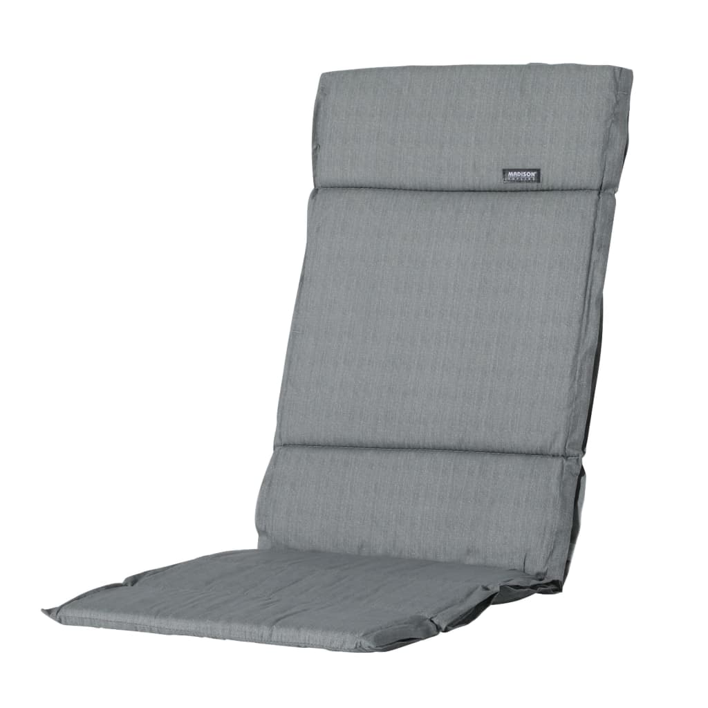 Madison Coussin de siège en fibre Basic 125x50 cm gris