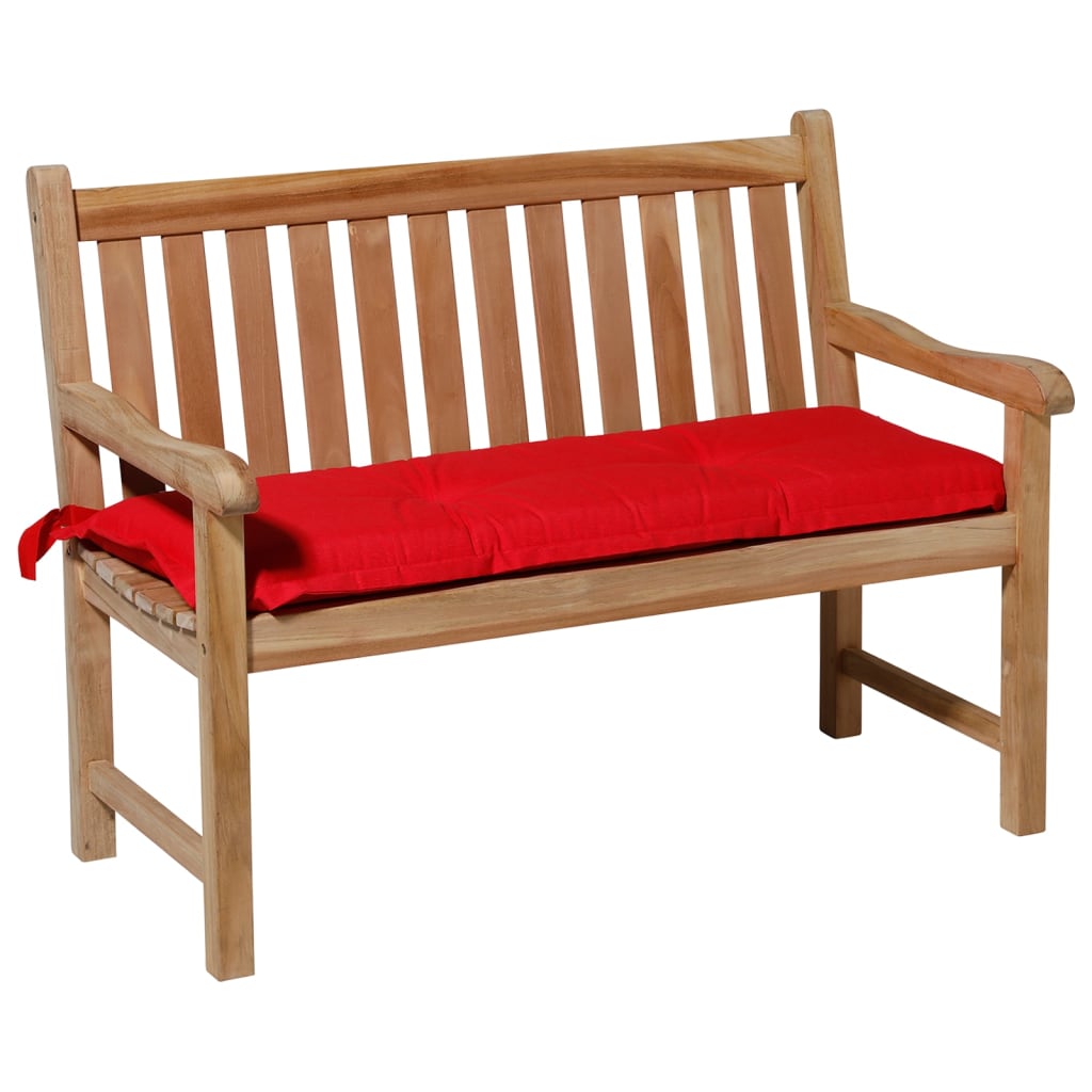 Madison Coussin de banc Panama 120x48 cm Rouge