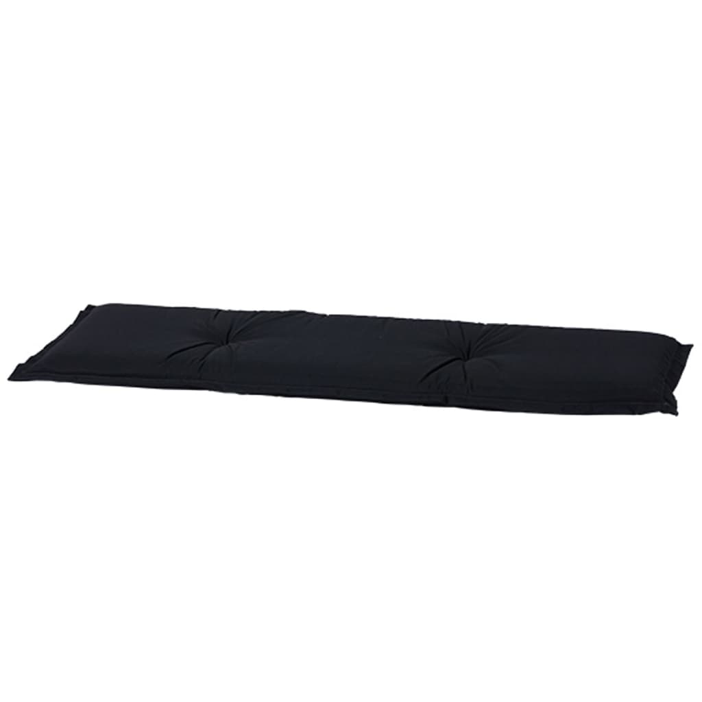 Madison Coussin de banc Panama 120x48 cm Noir