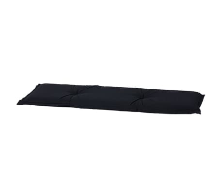 Madison Podložka na lavičku Panama 120x48 cm, čierna