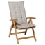  Madison Panama világos bézs magas háttámlás székpárna 123 x 50 cm termék 2. képe