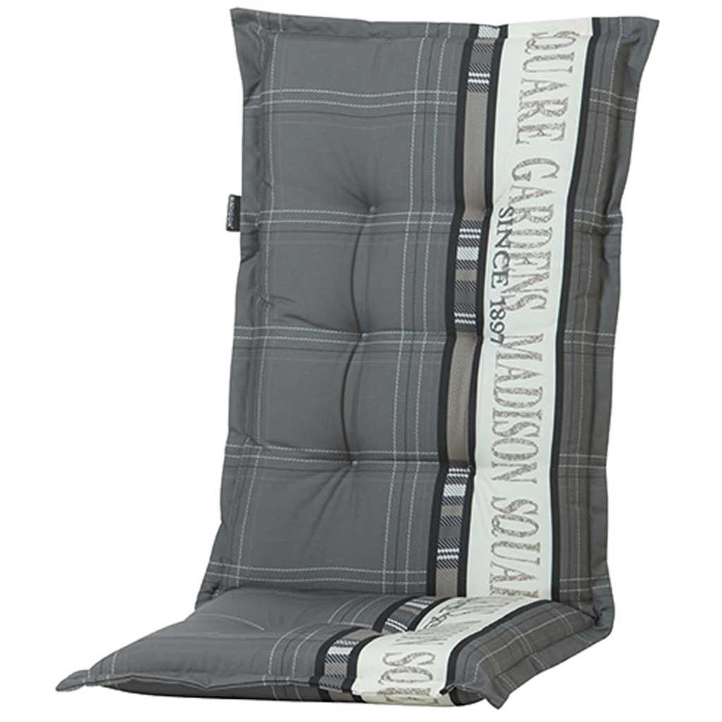 

Madison Laag stoelkussen Garden 105x50 cm grijs MONLA056