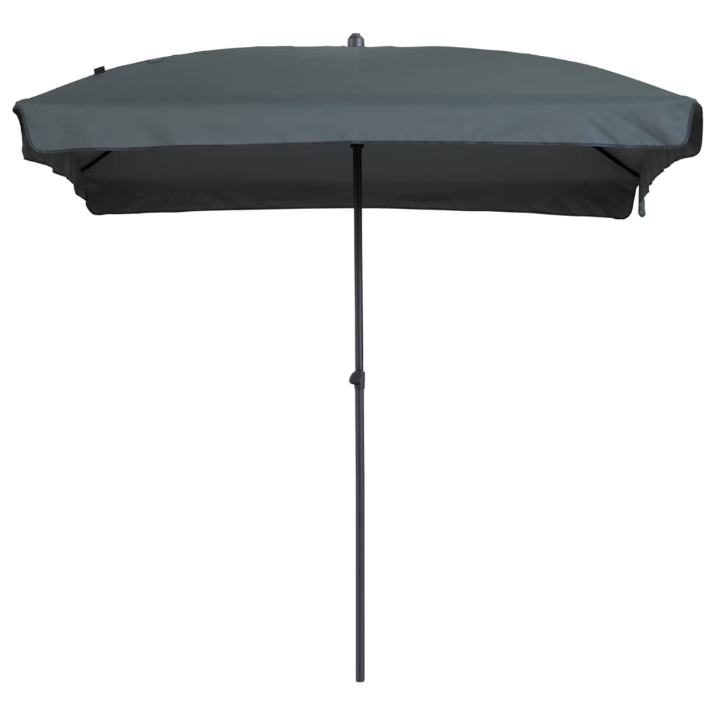 Afbeelding Madison parasol Patmos rechthoek 210x140 cm grijs door Vidaxl.nl
