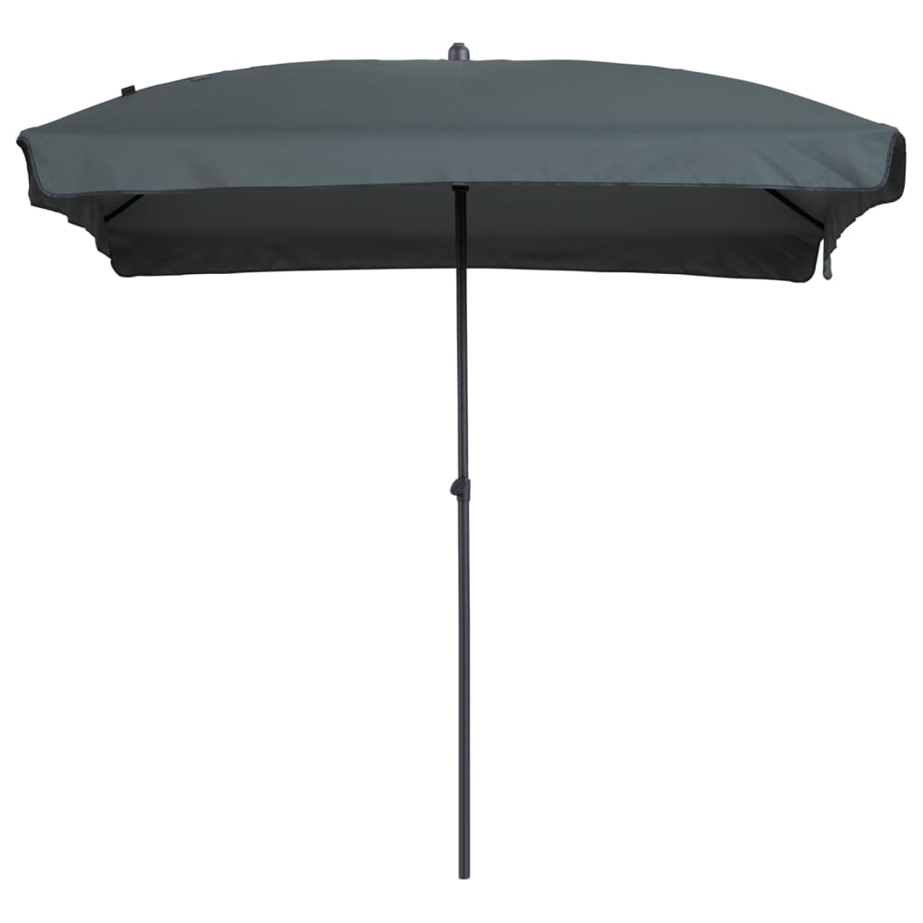 Madison parasol Patmos rechthoek 210x140 cm grijs