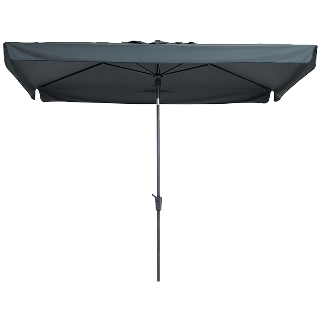 Madison parasol Delos Luxe rechthoek 300x200 cm grijs