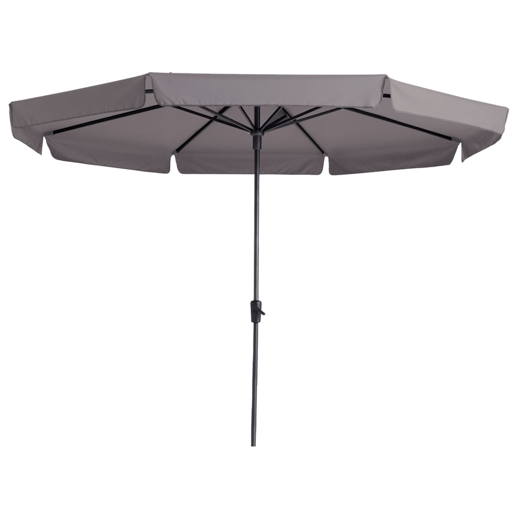 Madison parasol Syros rond 350 cm taupe