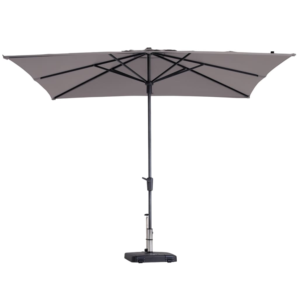 Madison parasol Syros Luxe vierkant 280 cm taupe