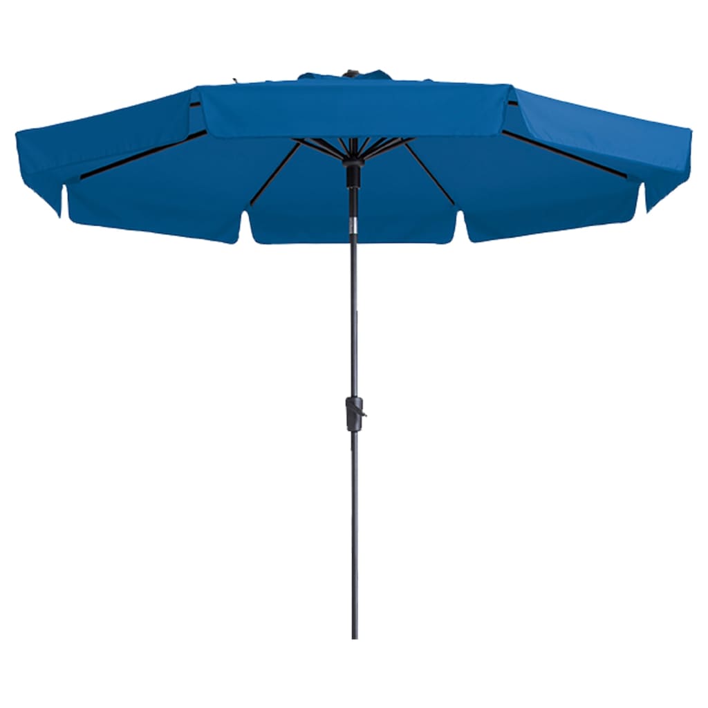 Afbeelding Madison parasol Flores rond 300 cm turquoise door Vidaxl.nl