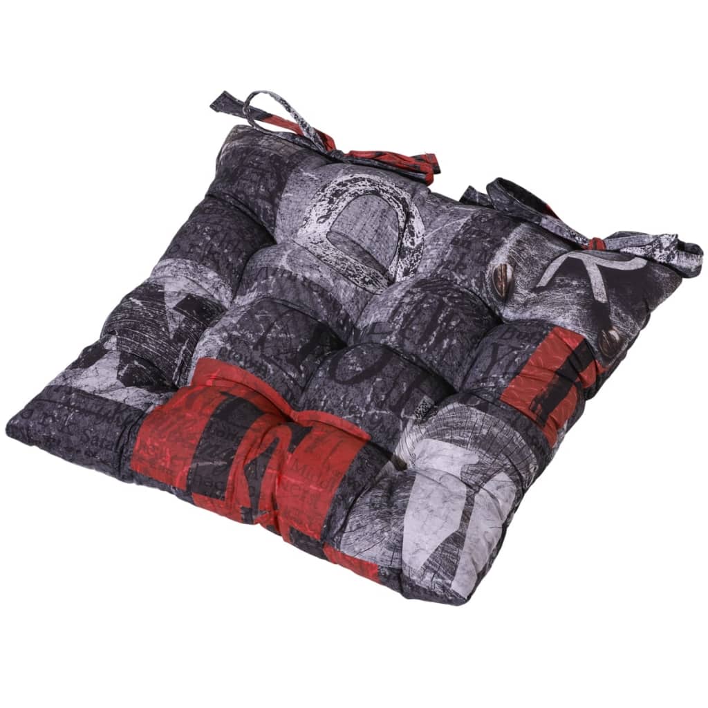 

Madison Zitkussen New York 46x46 cm rood TOSCB319