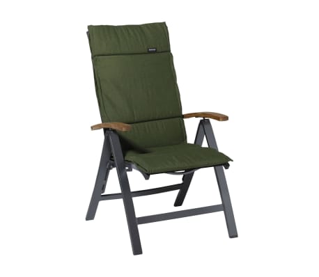 Madison Cuscino per Seduta in Fibra Panama 125x50 cm Verde