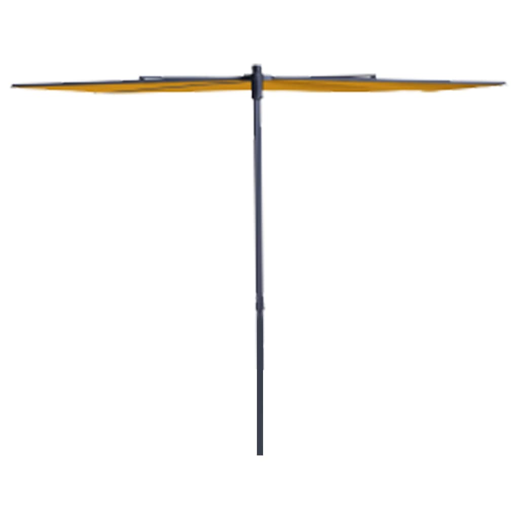 

Madison Balkonparasol Sun Wave 270x150 cm goudgeel