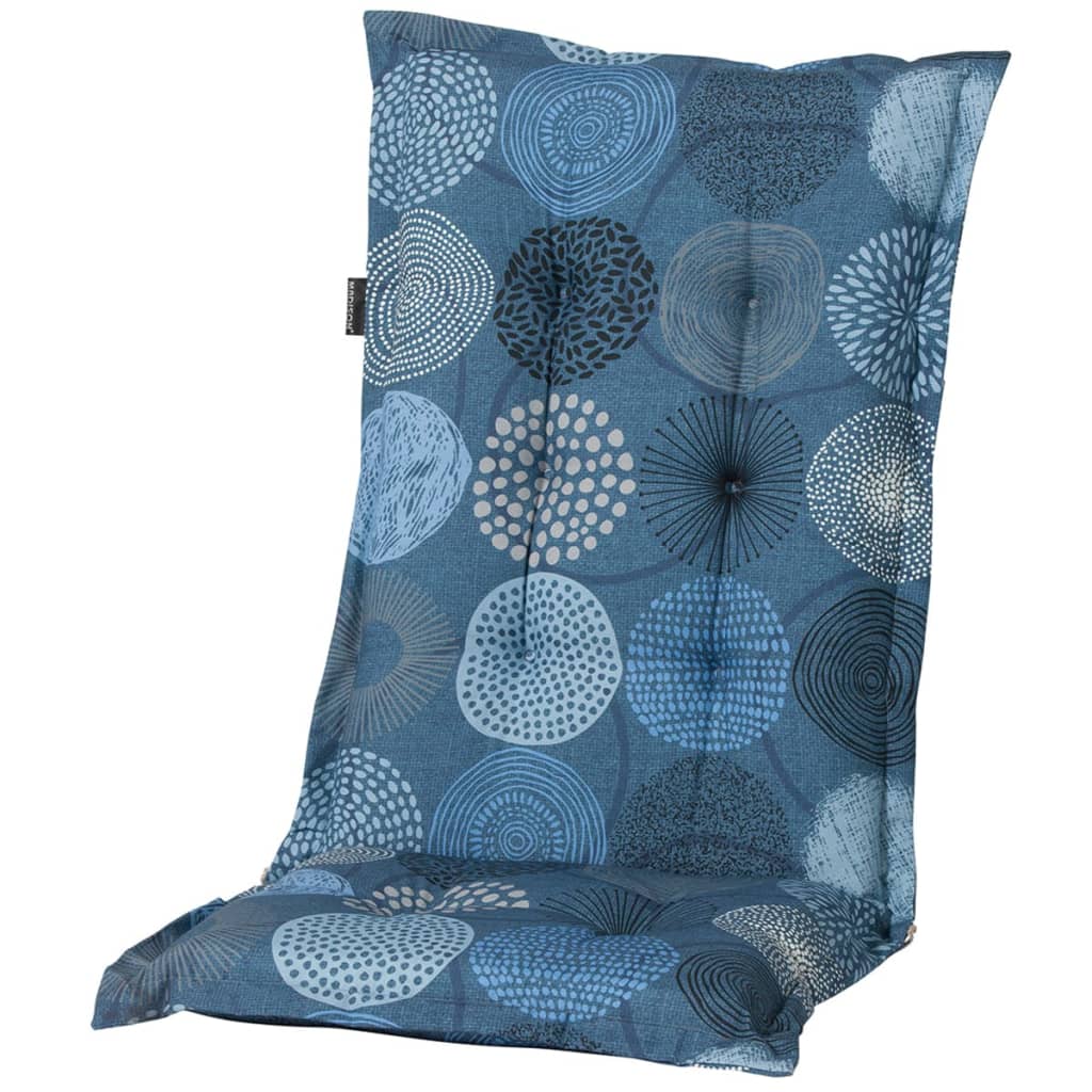 Madison Laag stoelkussen Fantasy 105x50 blauw MONLB287