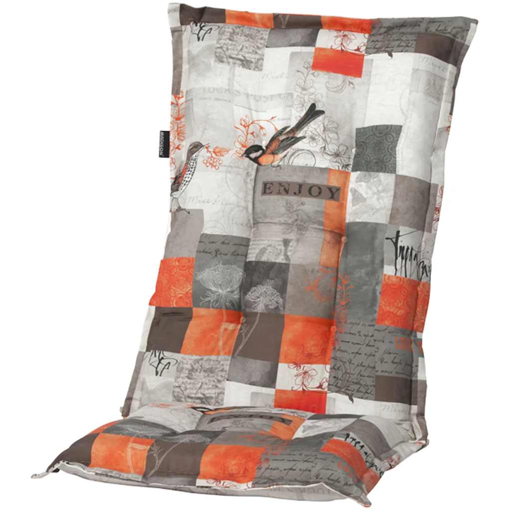 

Madison Stoelkussen met hoge rug Enjoy 123x50 cm grijs PHOSC409