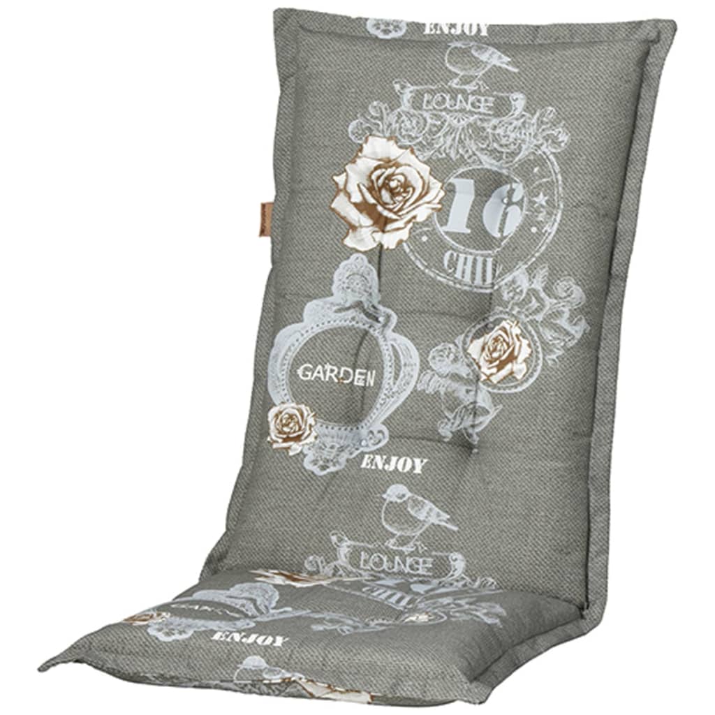 

Madison Stoelkussen met hoge rug Duck 123x50 cm grijs PHOSA083