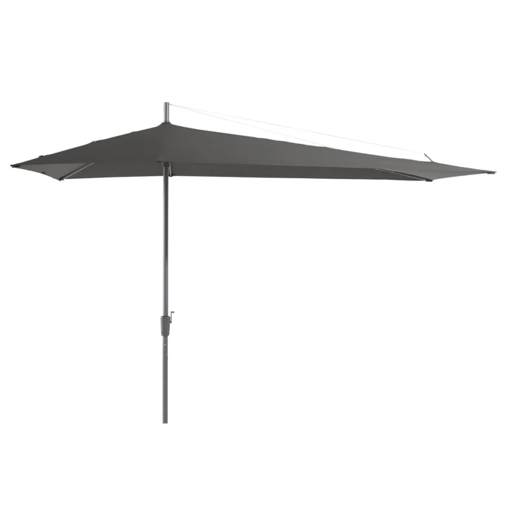 Madison Päivänvarjo Asymmetric Sideway 360×220 cm harmaa