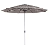 Madison Parasol rond 350 cm Taupe PC12P015