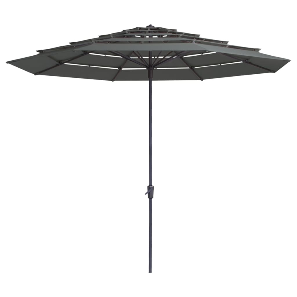 Madison parasol Syros Open Air rond 350 cm ecru