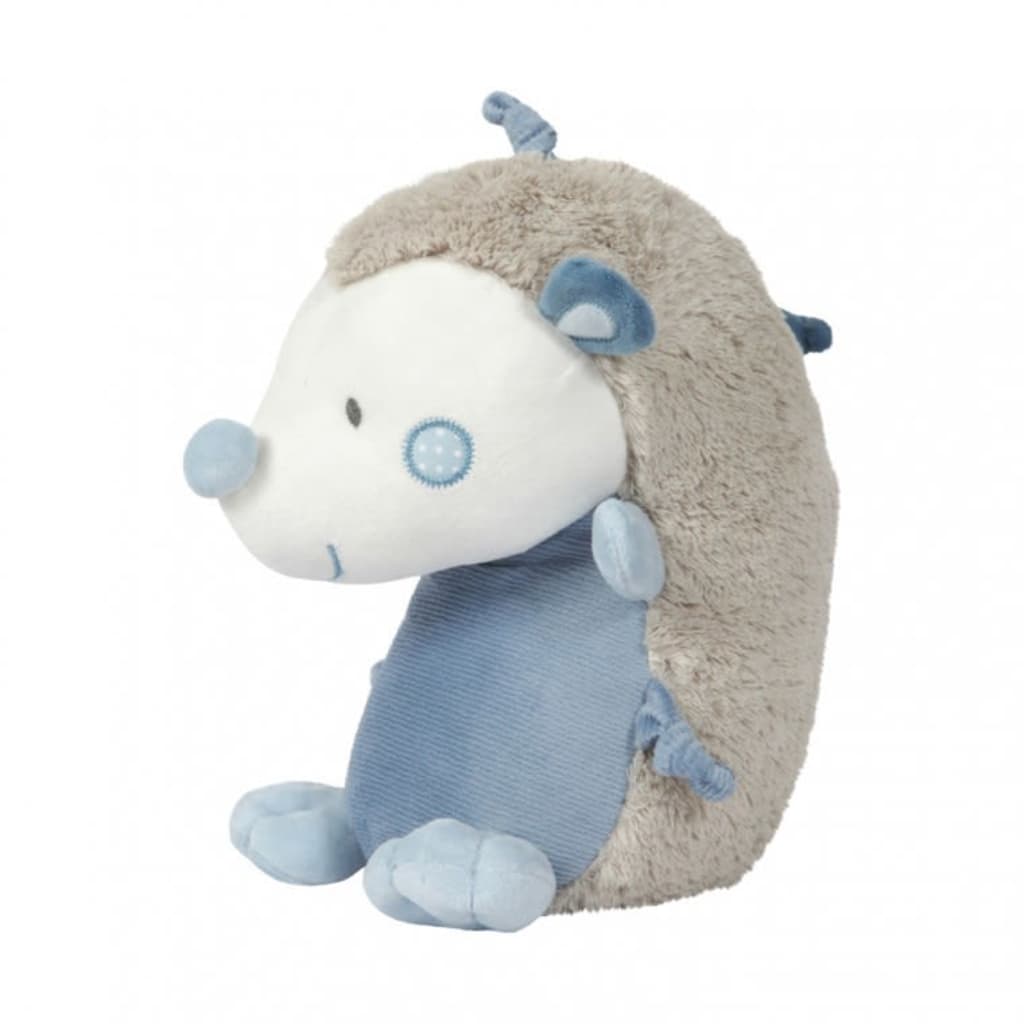 Tiamo knuffel egel 30 cm blauw-grijs