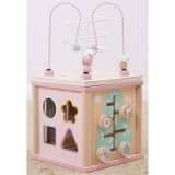 Little Dutch Cubo de actividades madera rosa LD4427