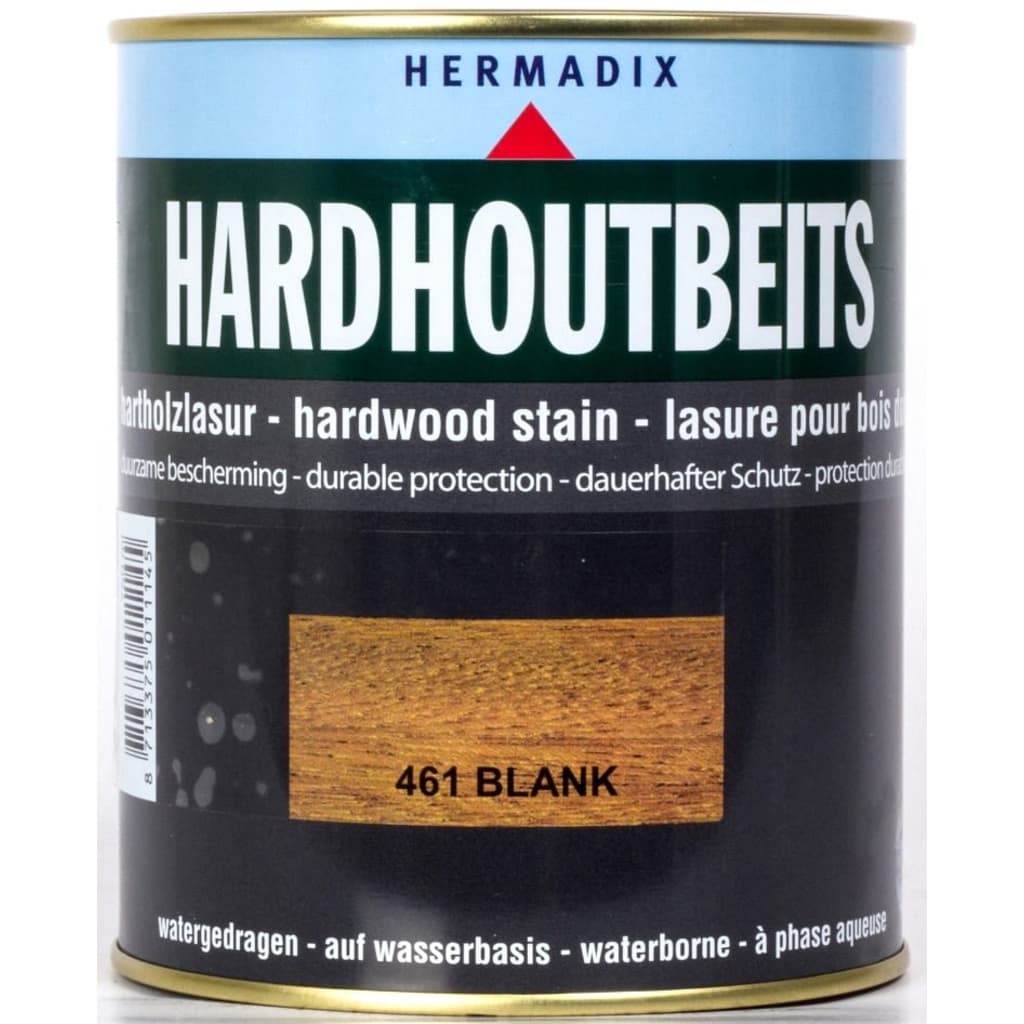 Afbeelding Hermadix Hardhoutbeits 461 blank 750 ml door Vidaxl.nl