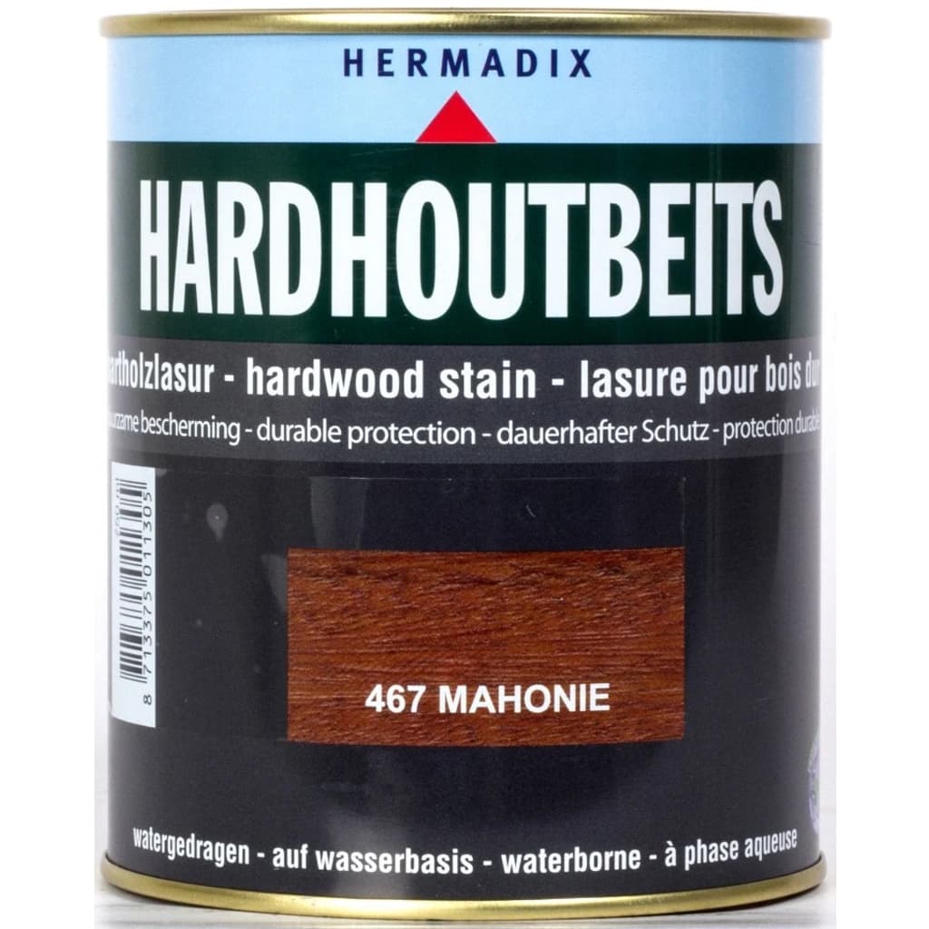 Afbeelding Hermadix Hardhoutbeits 467 mahonie 750 ml door Vidaxl.nl