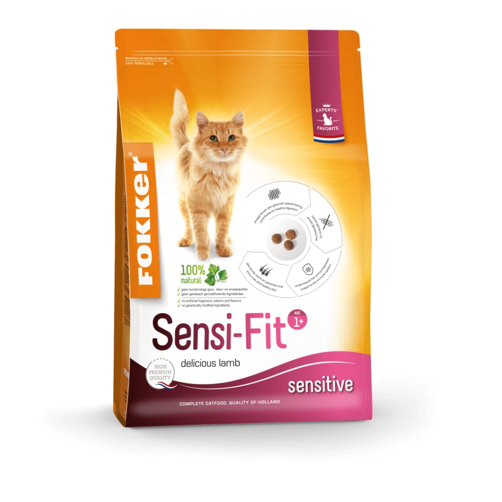 Afbeelding Fokker Sensi-Fit kattenvoer 10 kg door Vidaxl.nl