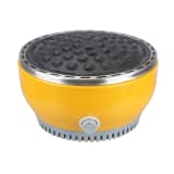 Qlima Holzkohle-Tischgrill 29 cm Gelb NJOY 1007