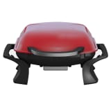 Qlima Tragbarer Holzkohle-Grill 37x53 cm Rot PC 1015