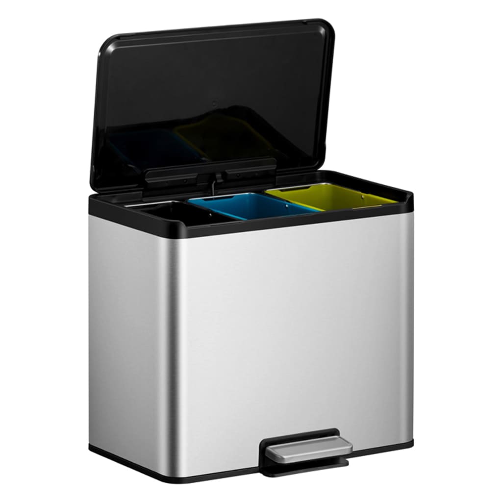 Pedal Bin Essential 3x9 L Matte Silver EKO 16 width=274