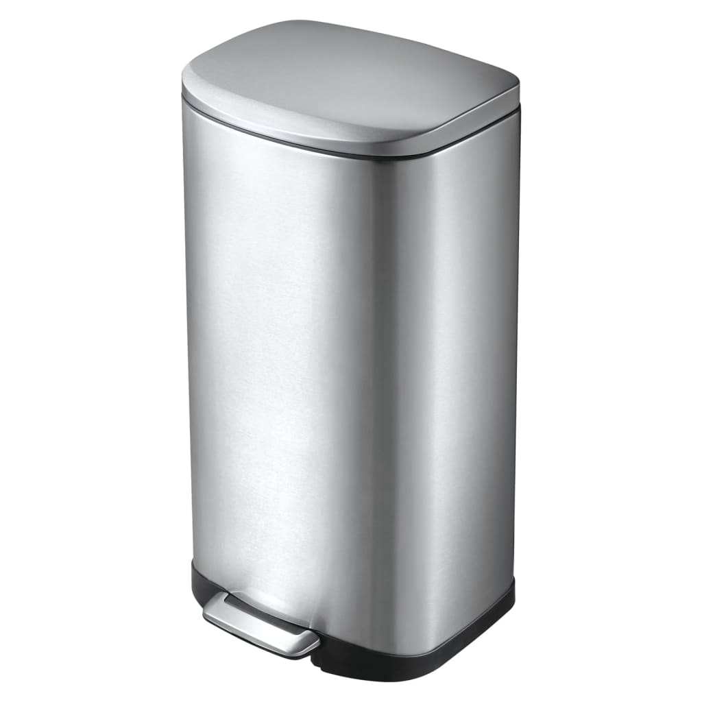 Pedal Bin Della 35 L Matte Silver EKO 8 width=274