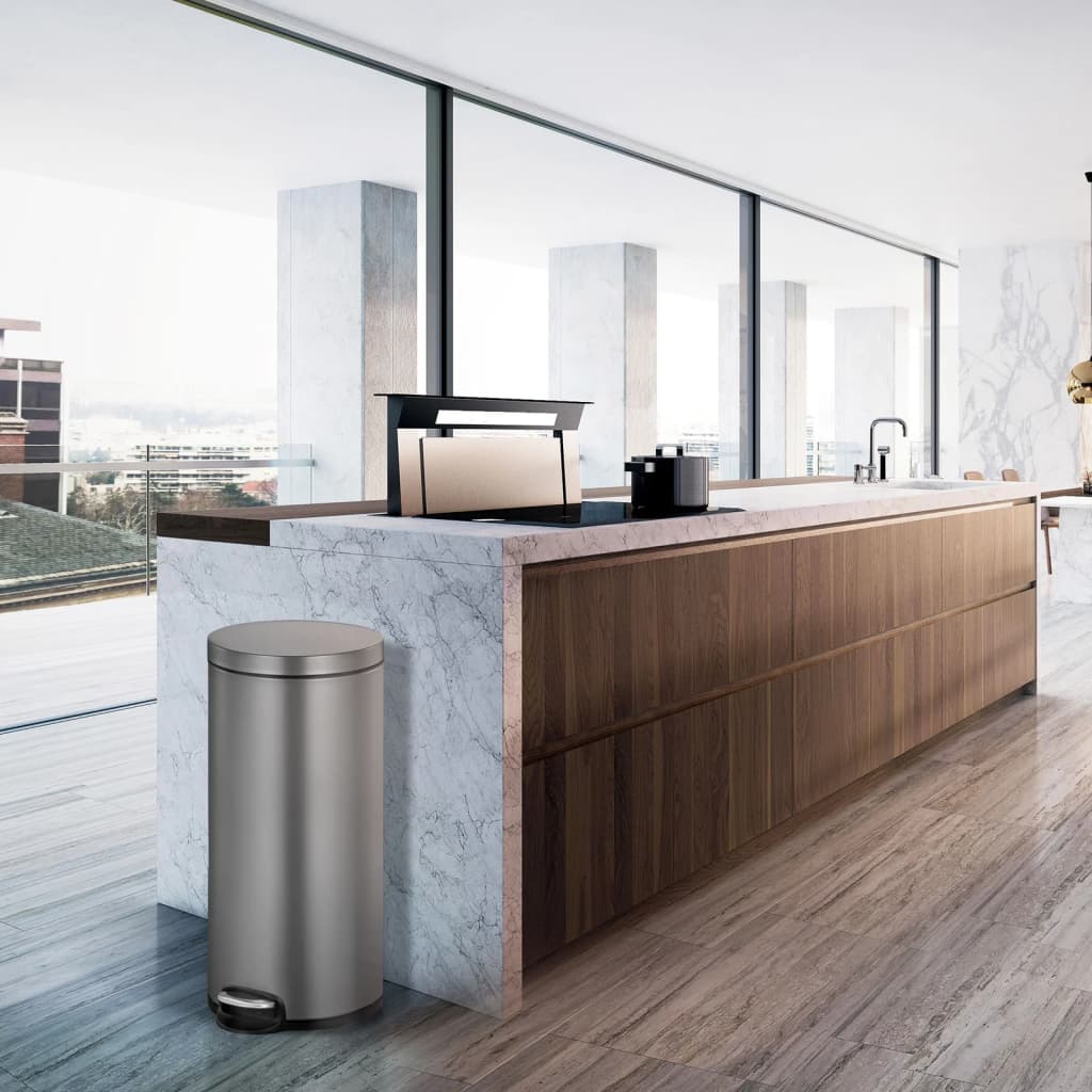 EKO Pattumiera con Sensore Smart Morandi Smart 30 L Grigia