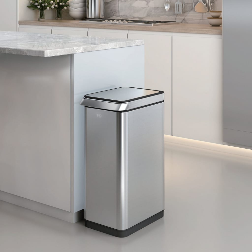 EKO Pattumiera con Sensore Smart Morandi 30 L Bianca