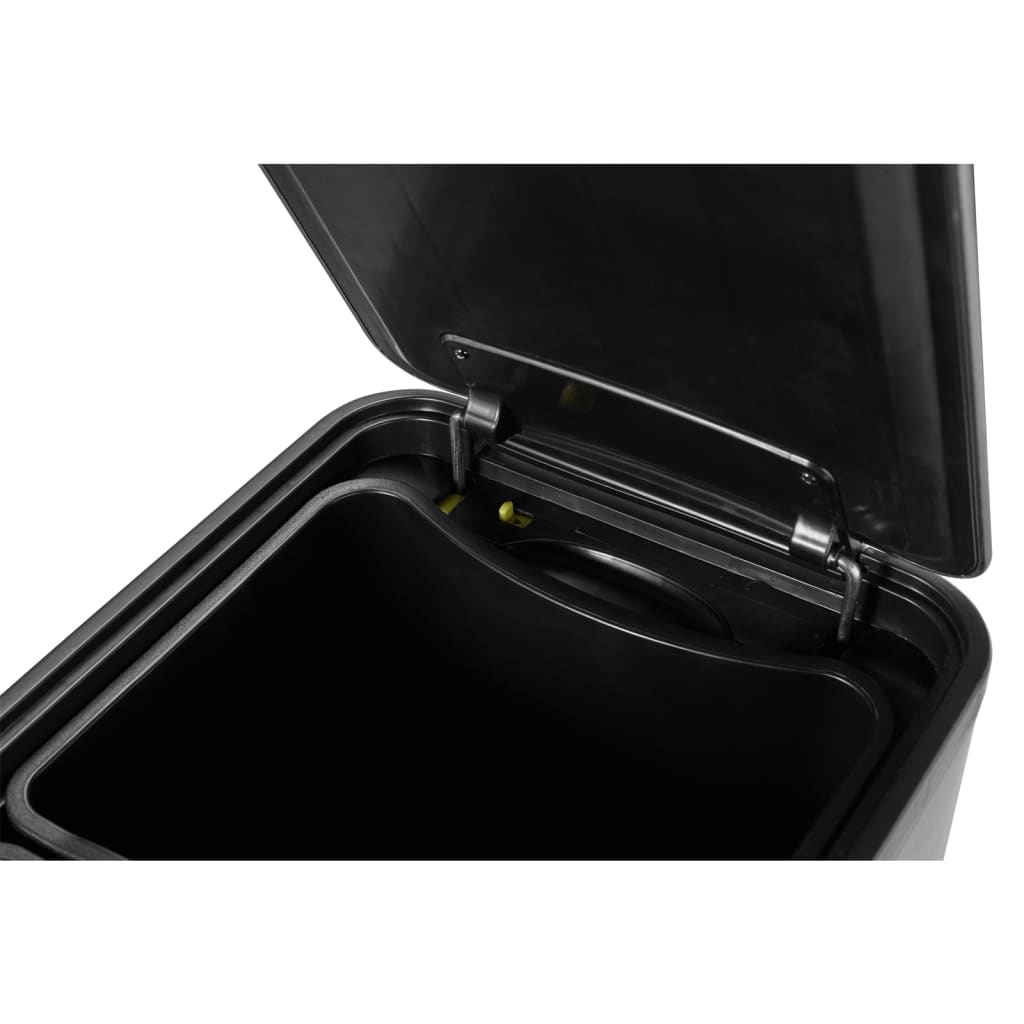 Pedal Bin Ecoslim 2x20 L Matte Silver EKO 14 width=274