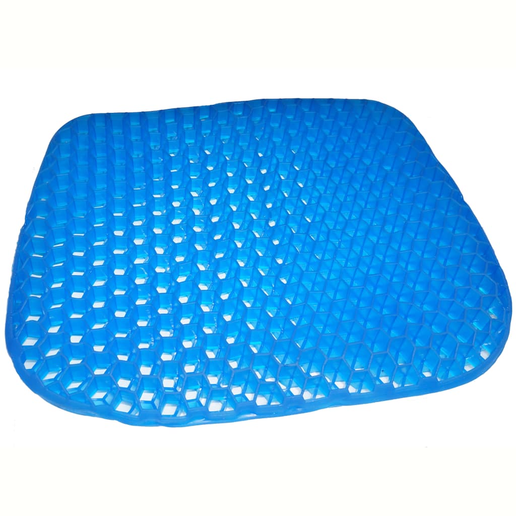 Afbeelding MESA LIVING Comfort gel seat Gel Pilow blauw door Vidaxl.nl