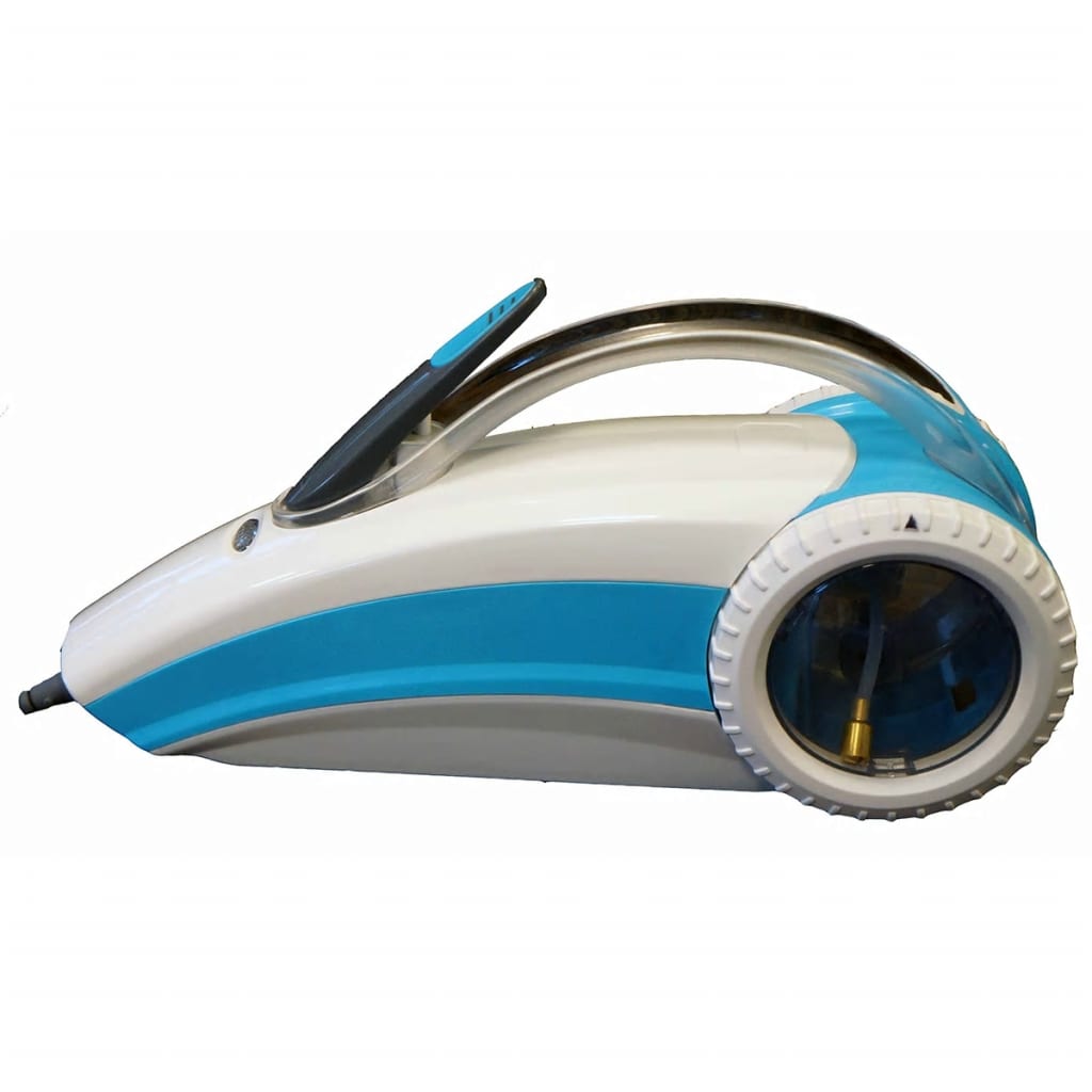 VidaXL - Aqua Laser 2-in-1 stoomreiniger wit en blauw 1500 W