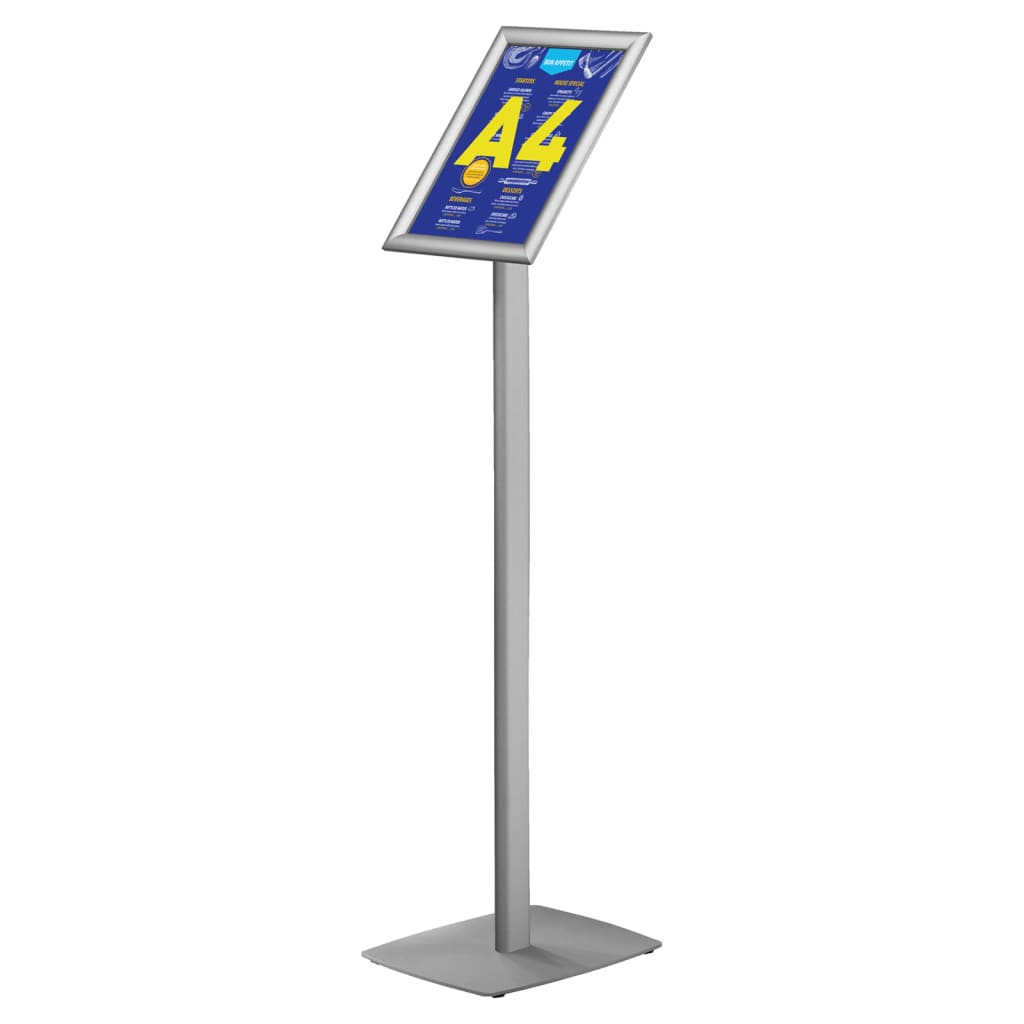 Europel Informatiestandaard met klikframe A4 25 mm aluminium afbeelding
