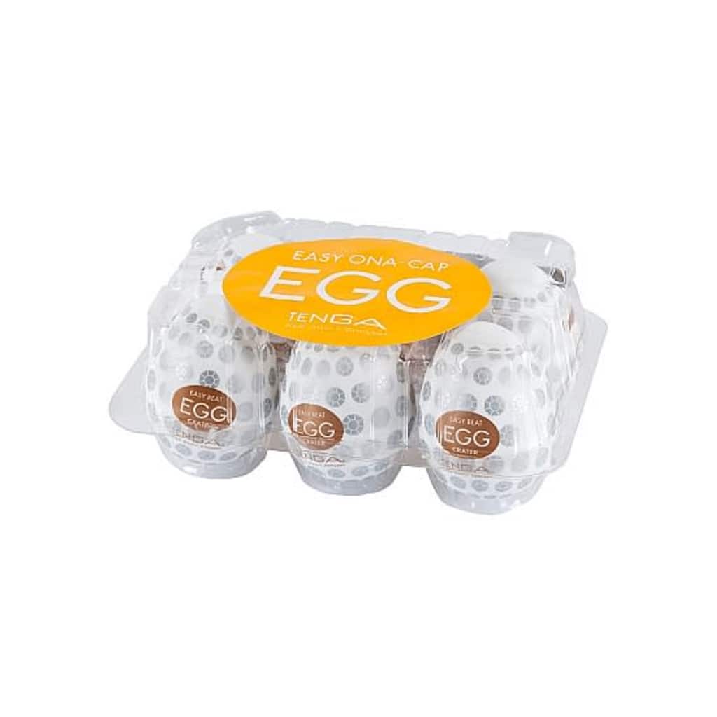 Tenga Egg - Crater - 6 Pack