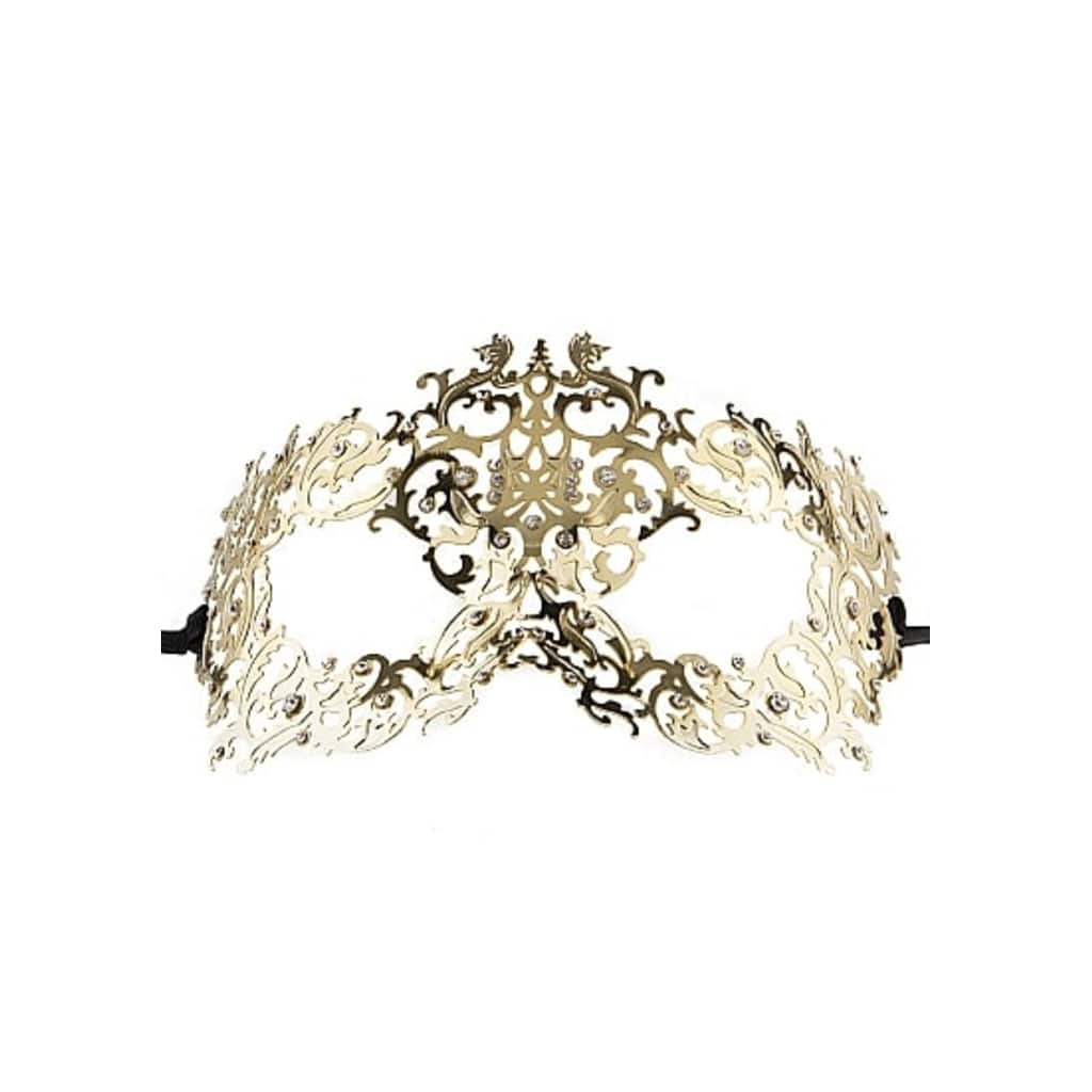 Shotsouch Shots Ouch Forrest Queen Masquerade Mask Gold shotsouch kopen in de aanbieding