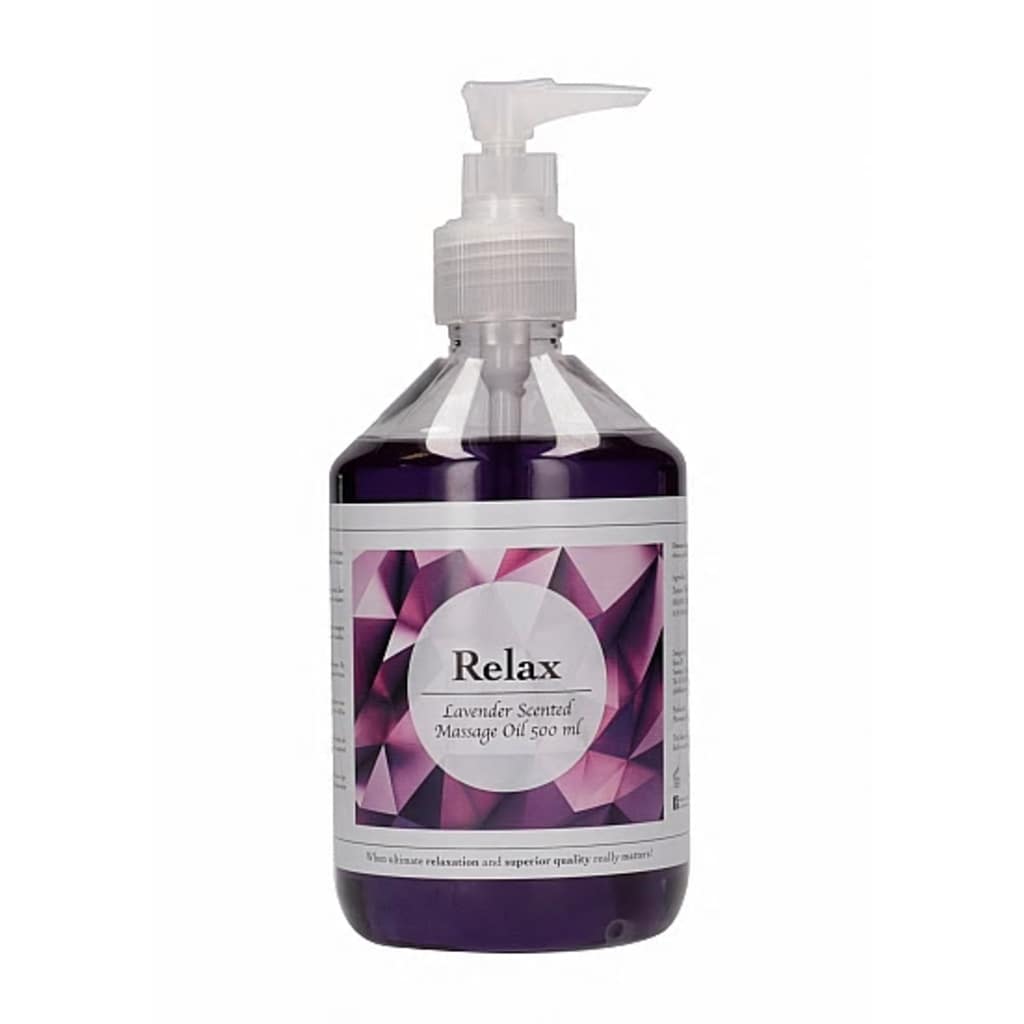 Shots - Pharmquests Relax - Lavender Scented Massage Oil - 500 ml