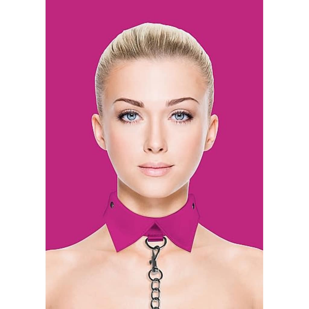 Shots - Ouch! Shots - Ouch! Exclusive Collar & Leash - Pink